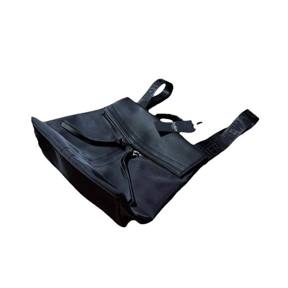 Botkier NWT Trigger Mini Nylon Purse Small Bag Backpack Black New Logo Zips - Picture 1 of 11